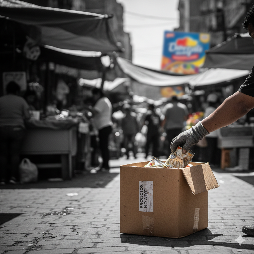 Riesgo del mercado gris para empresas de alimentos en Bogotá